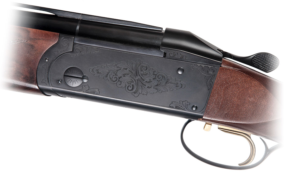 Krieghoff Blued Arabesque Engraving