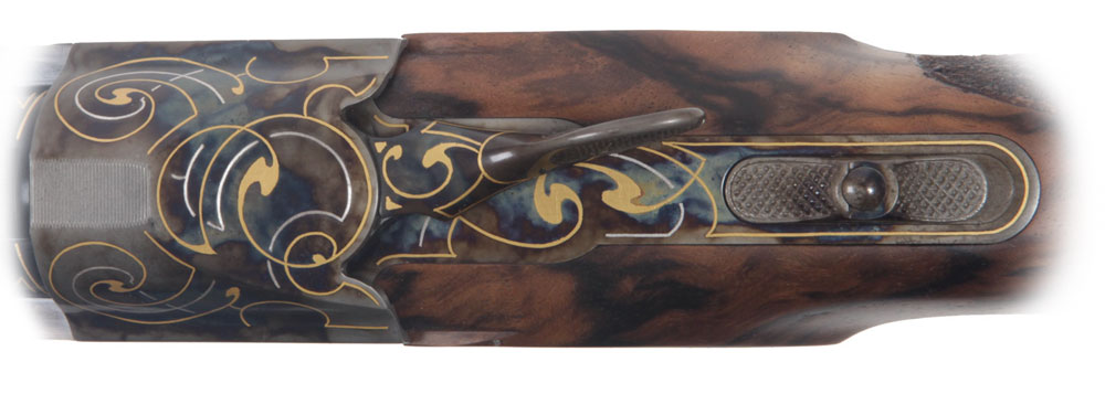 Krieghoff Custom Colour Case Engraving