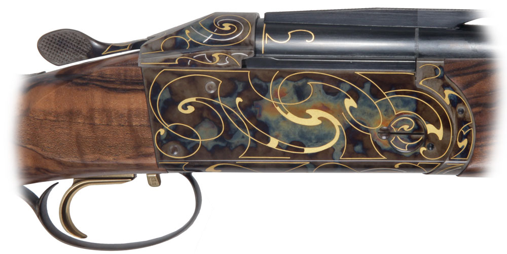 Krieghoff Custom Colour Case Engraving