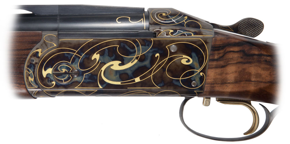 Krieghoff Custom Colour Case Engraving