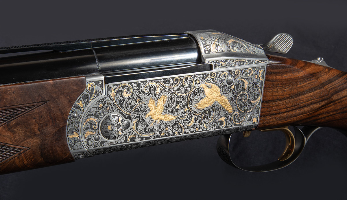 Krieghoff Renaissance Uplander Engraving