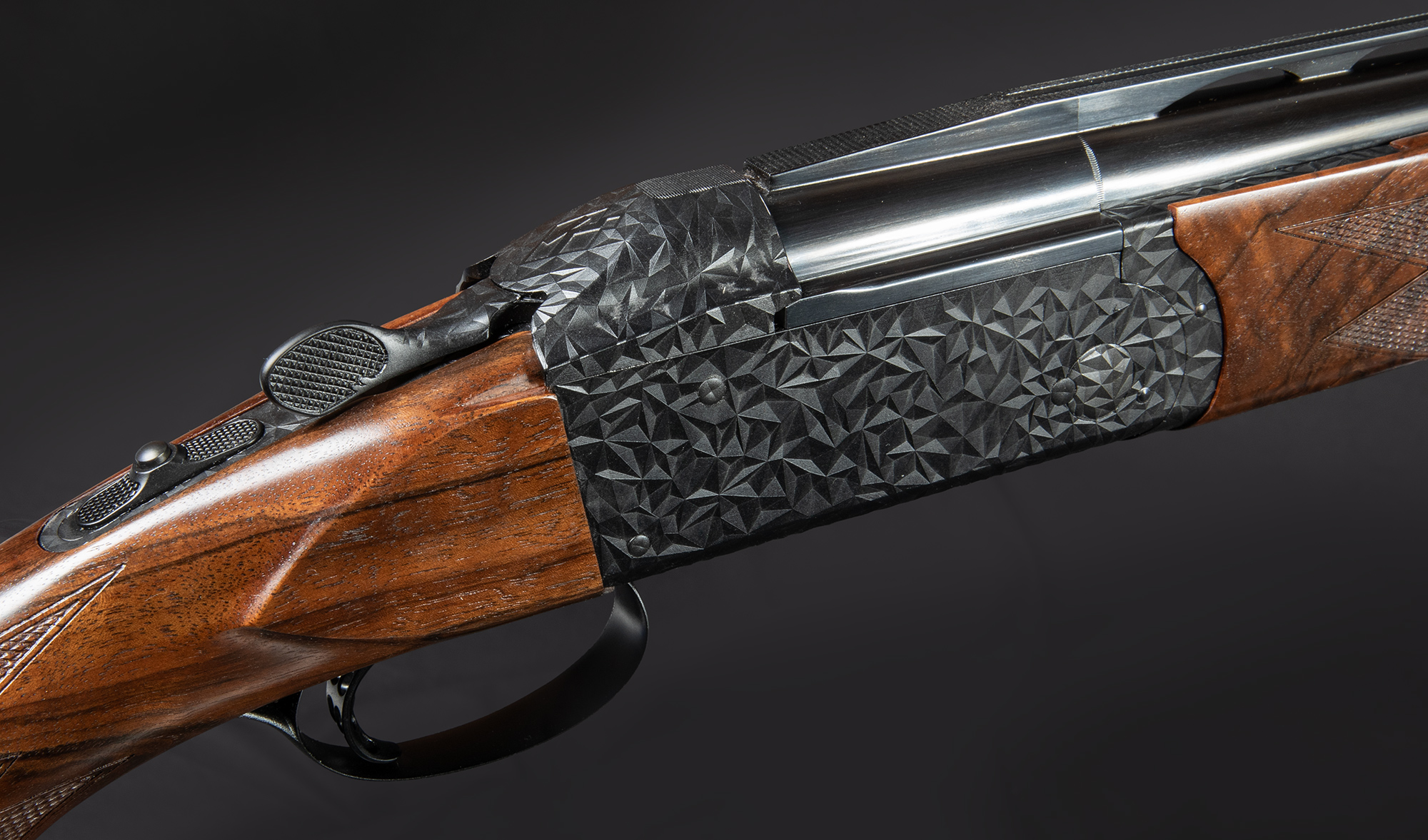 Krieghoff Rising Facets Engraving