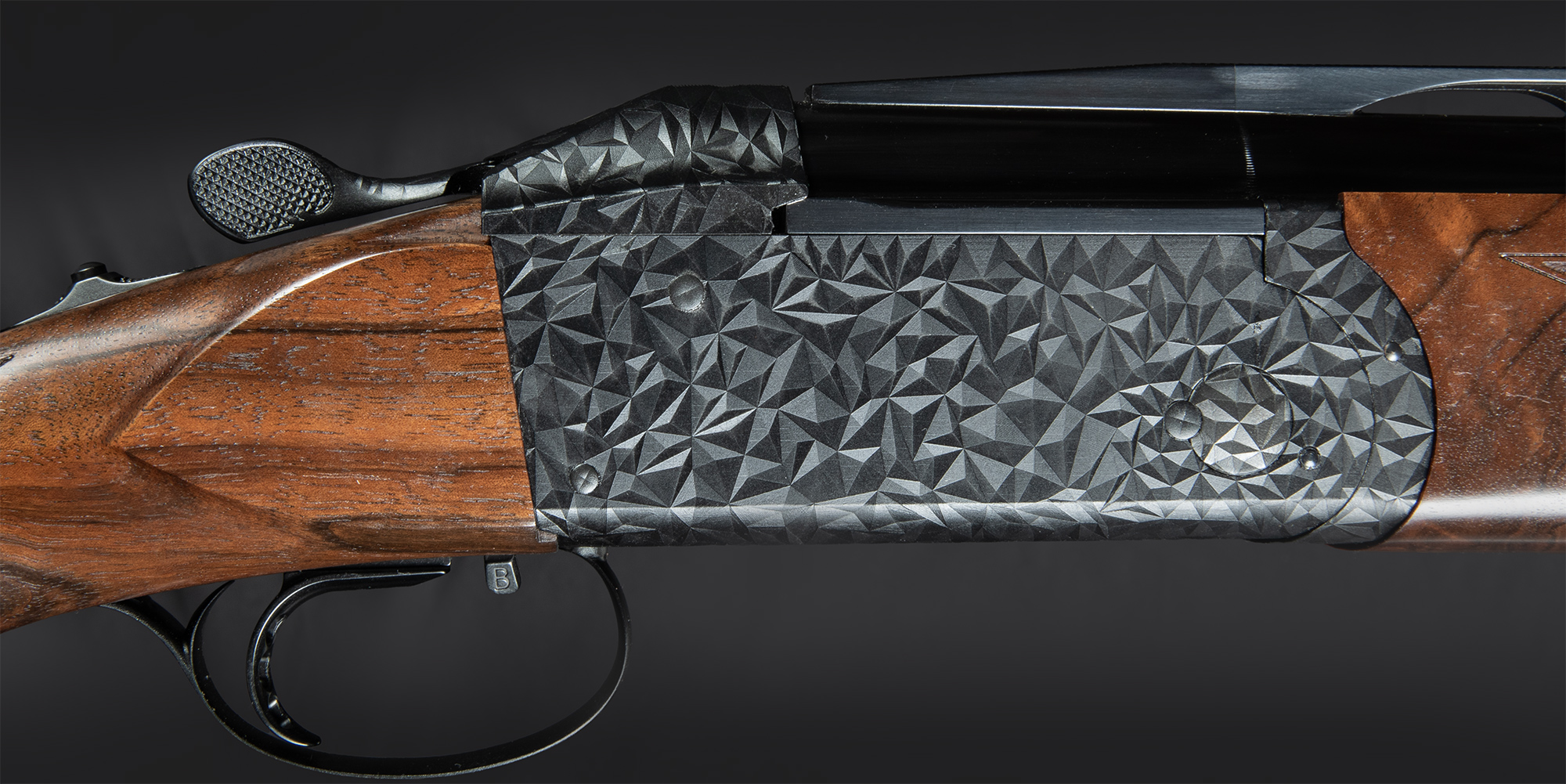 Krieghoff Rising Facets Engraving