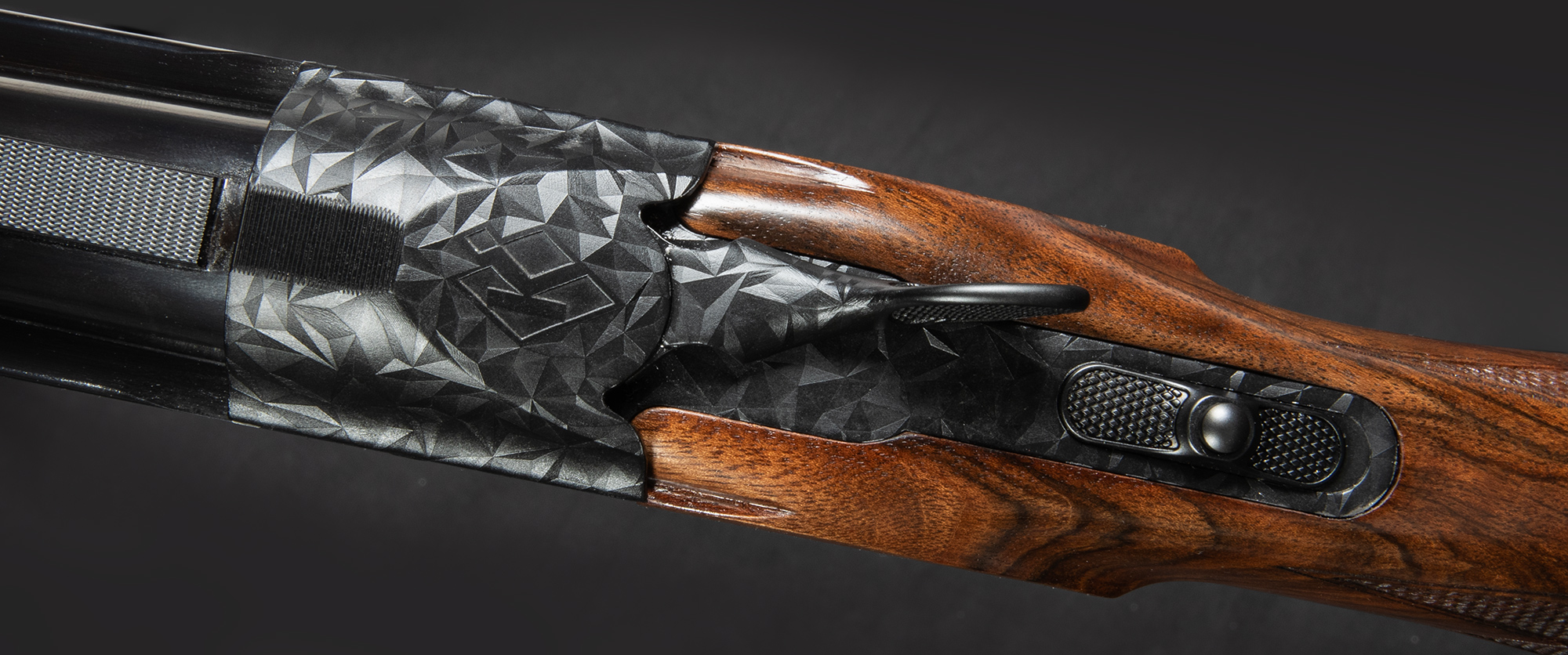 Krieghoff Rising Facets Engraving