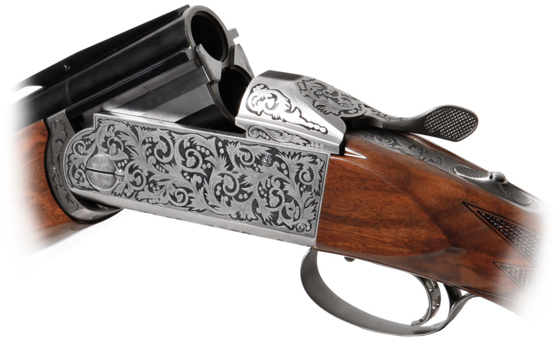 Krieghoff Sovereign Scroll Engraving