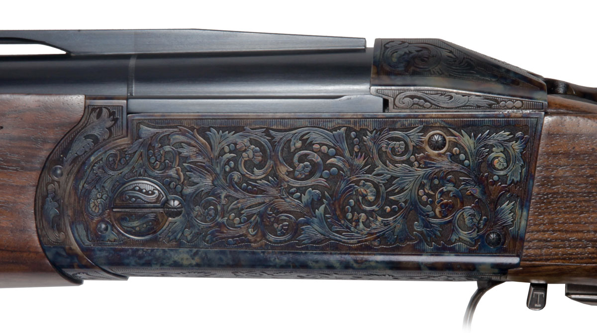 Krieghoff Arabesques Colour Case Engraving