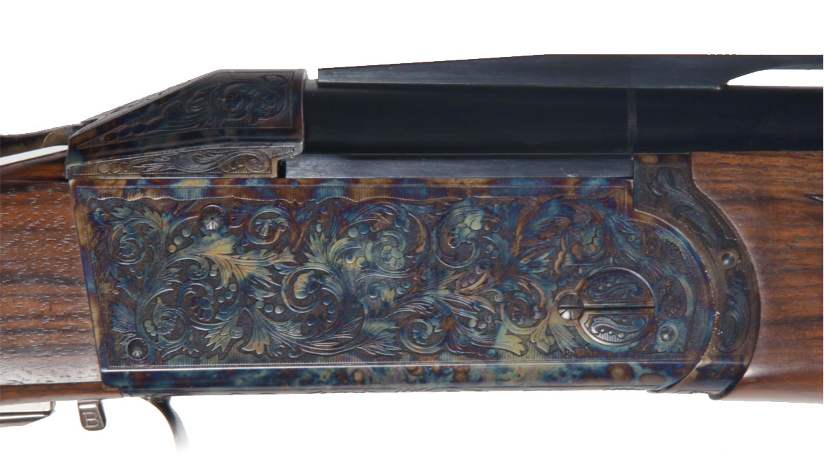 Krieghoff Arabesques Colour Case Engraving