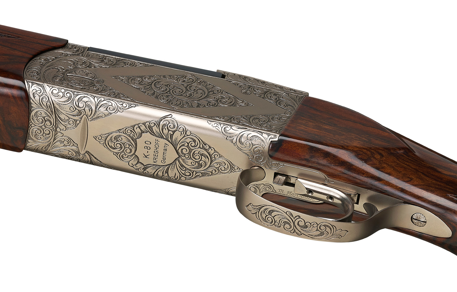 Krieghoff Suhl Scroll Engraving