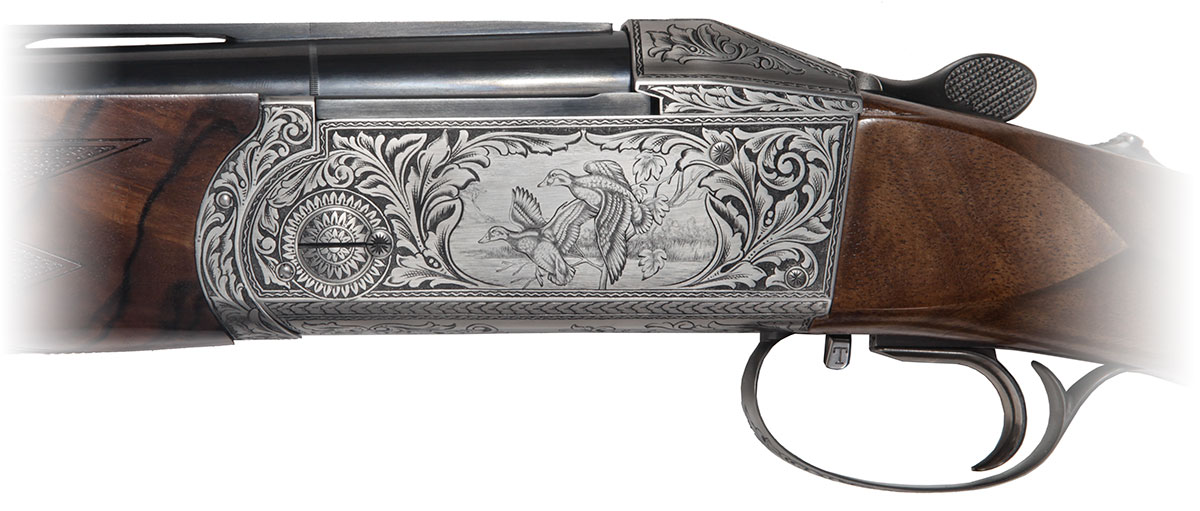 Krieghoff Waterfowl Medallion Engraving