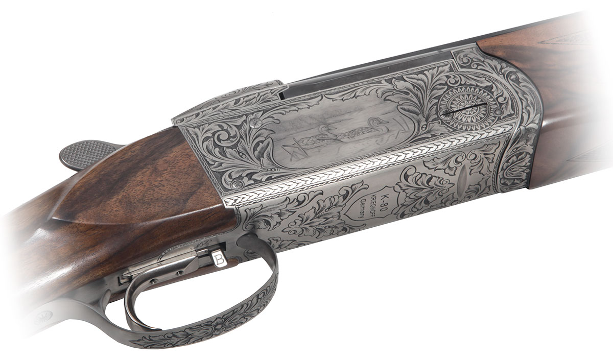 Krieghoff Waterfowl Medallion Engraving