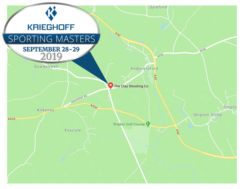 Krieghoff Sporting Masters Map