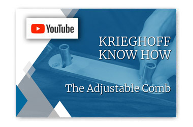 Krieghoff Know How - The Adjustable Comb