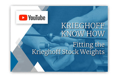 Krieghoff Know How - Fitting Krieghoff Stock Weights