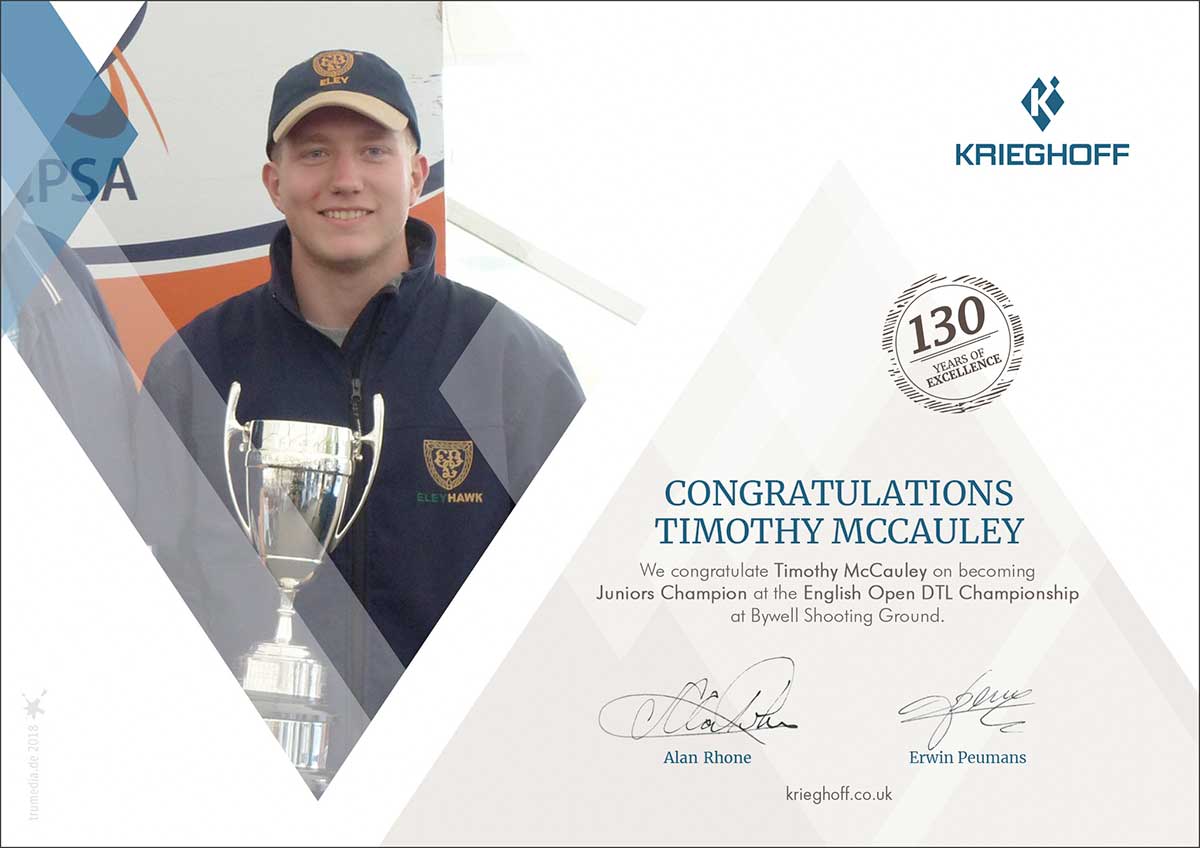 Tomothy McCauley - English Open DTL